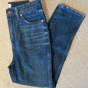 Madewell Stovepipe Jeans-NWT